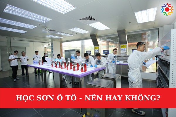 Học Sơn Ô Tô – Nên Hay Không? Học sơn ô tô có nên hay không