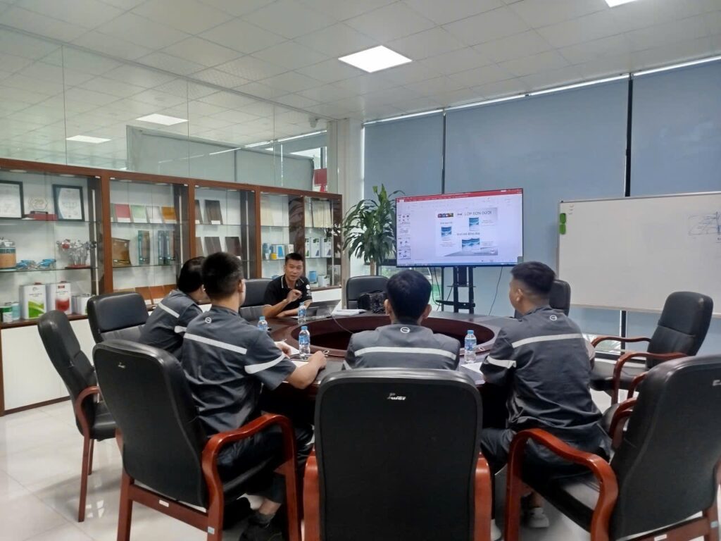CHUYỂN GIAO CÔNG NGHỆ SƠN RM – GAC LONG BIÊN | NÂNG TẦM CHẤT LƯỢNG DỊCH VỤ SỬA CHỮA Ô TÔ Chuyển giao công nghệ sơn RM - GAC Long Biên
